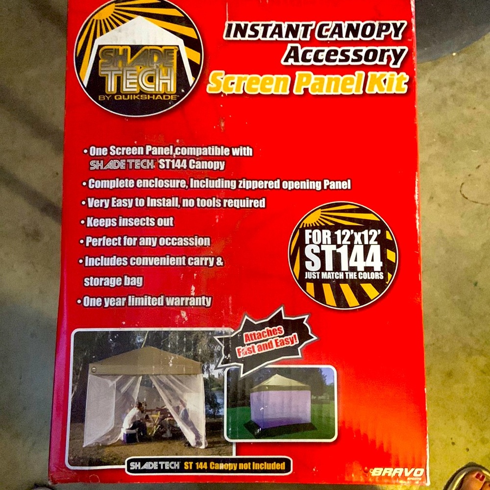 Tent screen